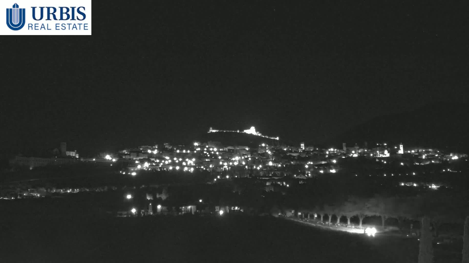 Assisi City Live Cam - Perugia, Umbria, Italy