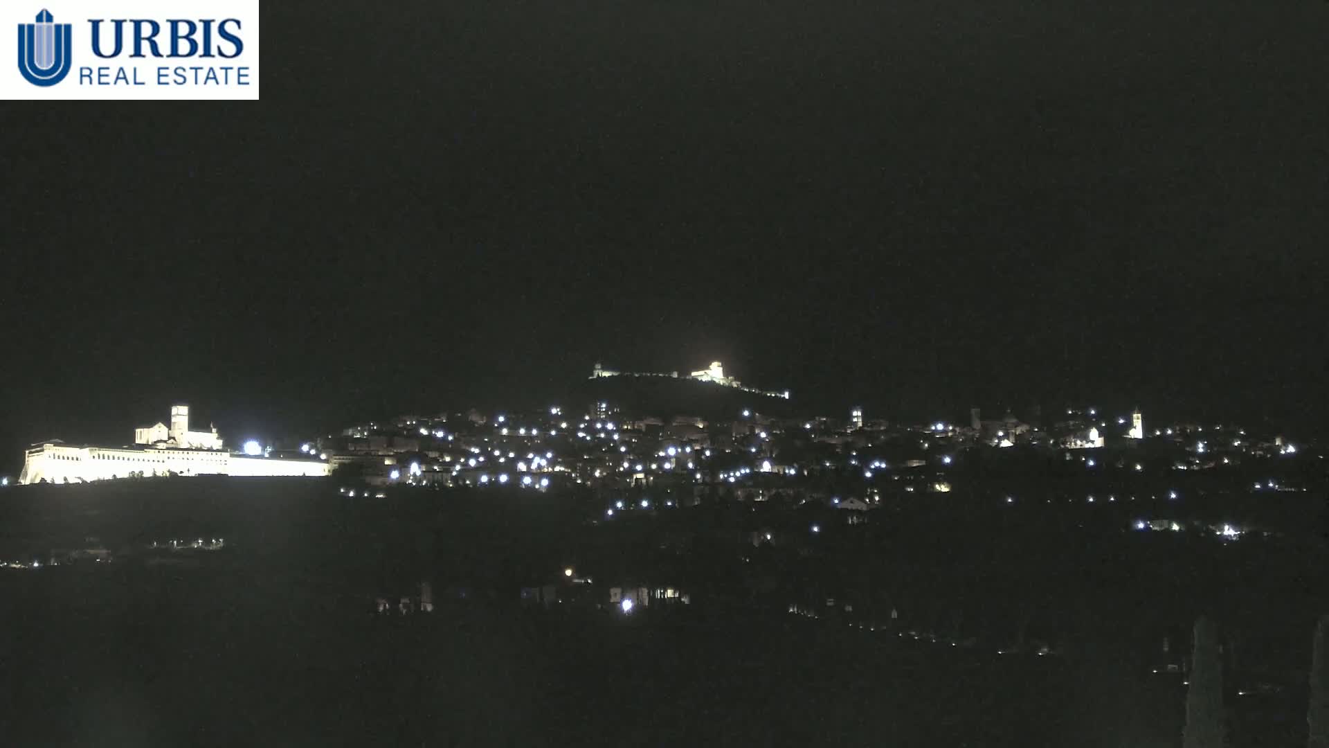 Assisi City Live Cam - Perugia, Umbria, Italy