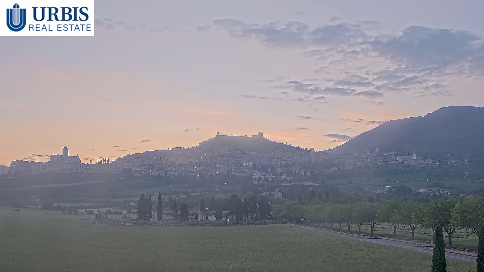 Assisi City Live Cam - Perugia, Umbria, Italy