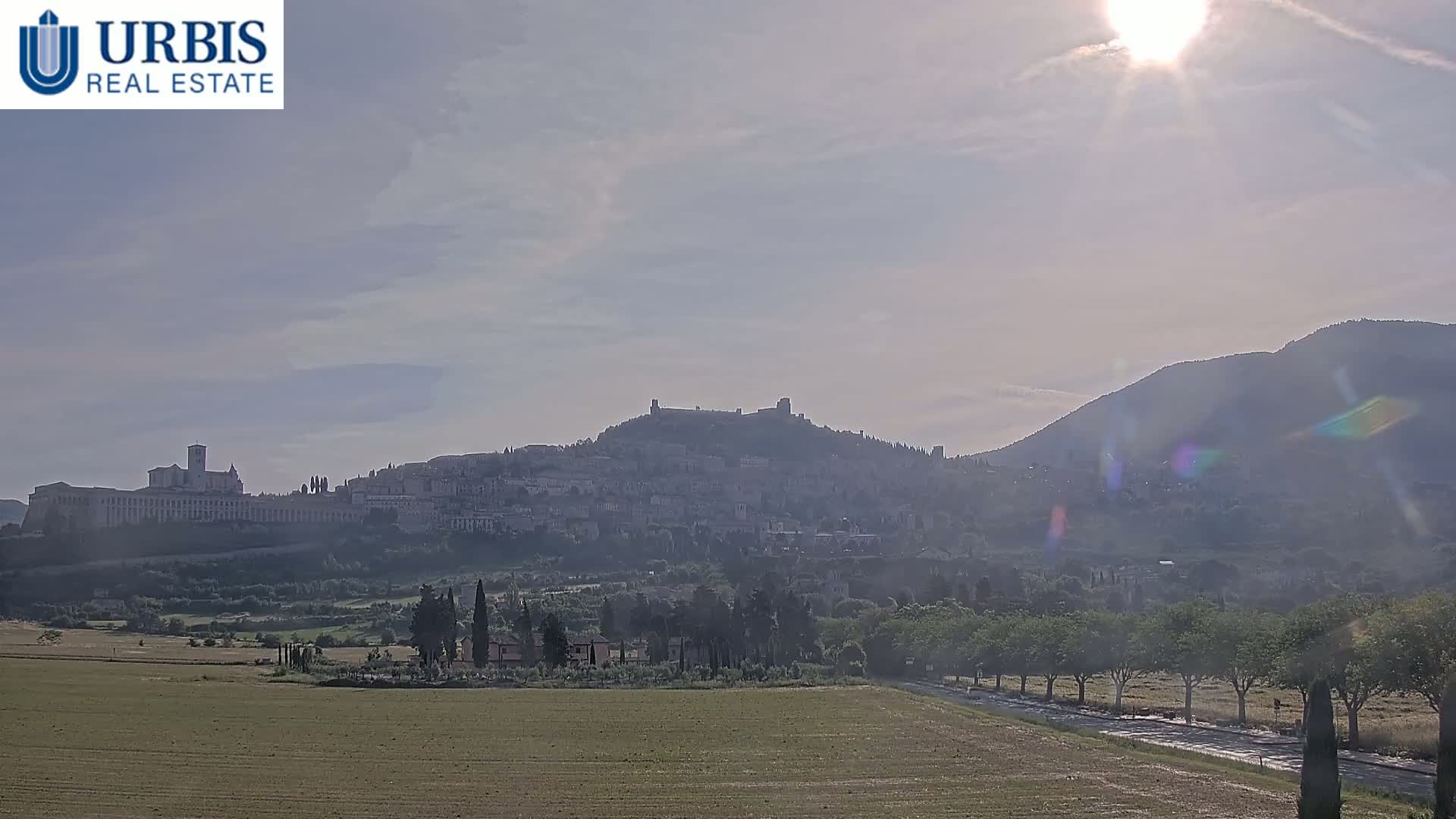 Assisi City Live Cam - Perugia, Umbria, Italy