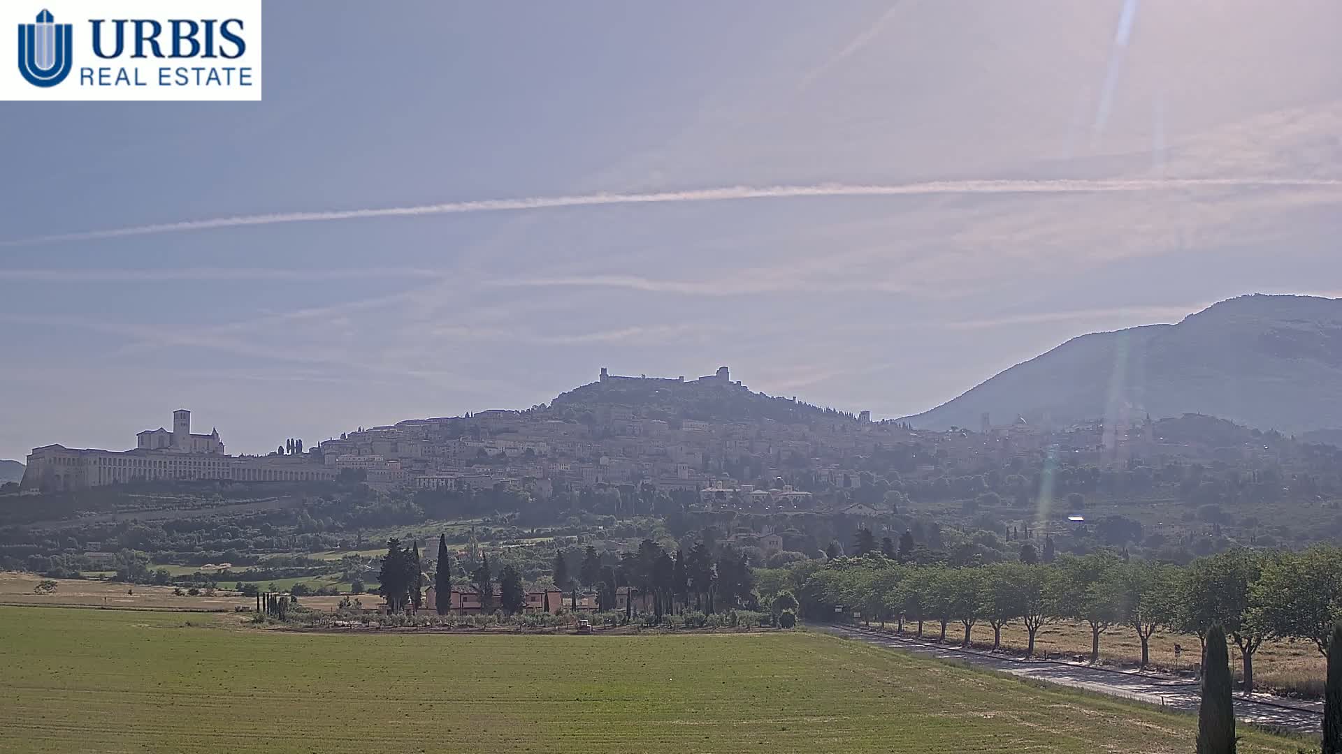 Assisi City Live Cam - Perugia, Umbria, Italy