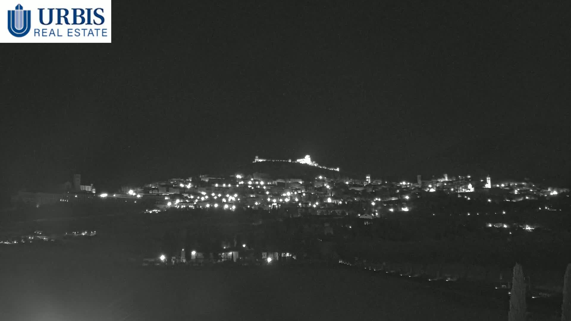 Assisi City Live Cam - Perugia, Umbria, Italy