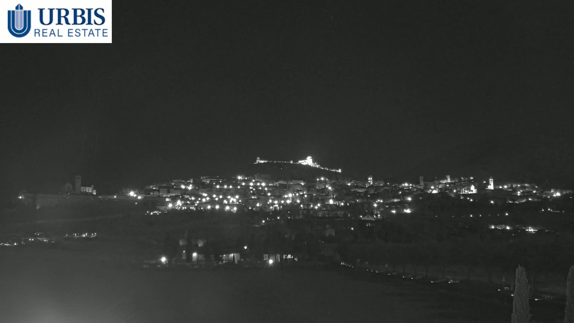 Assisi City Live Cam - Perugia, Umbria, Italy