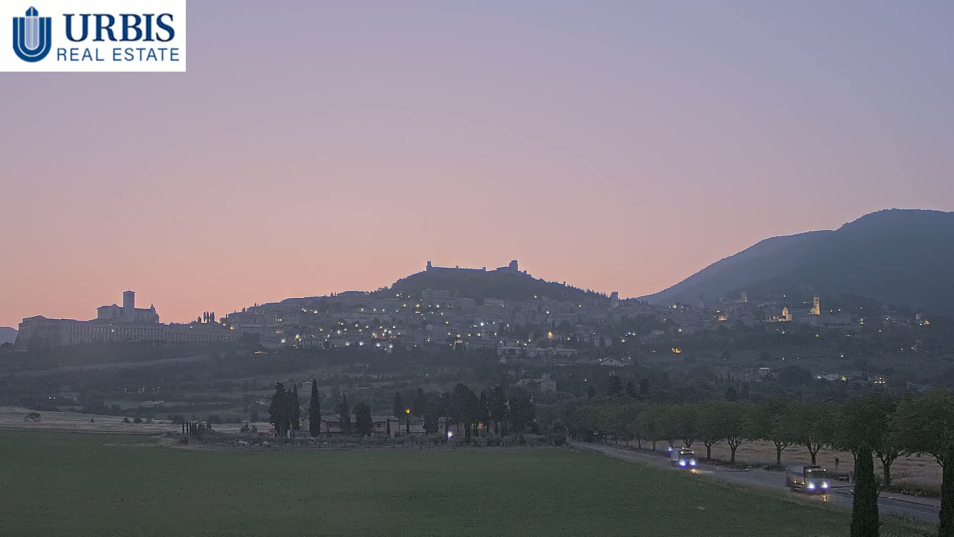 Assisi City Live Cam - Perugia, Umbria, Italy
