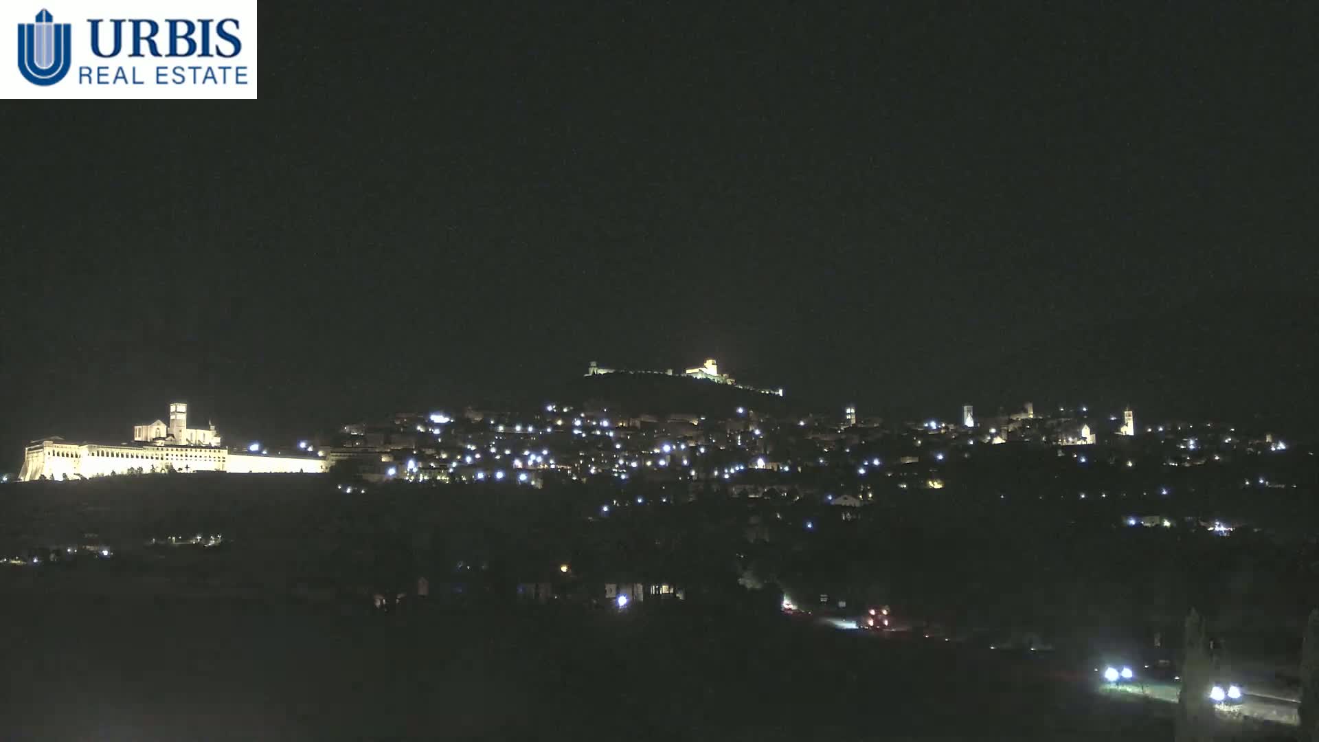 Assisi City Live Cam - Perugia, Umbria, Italy