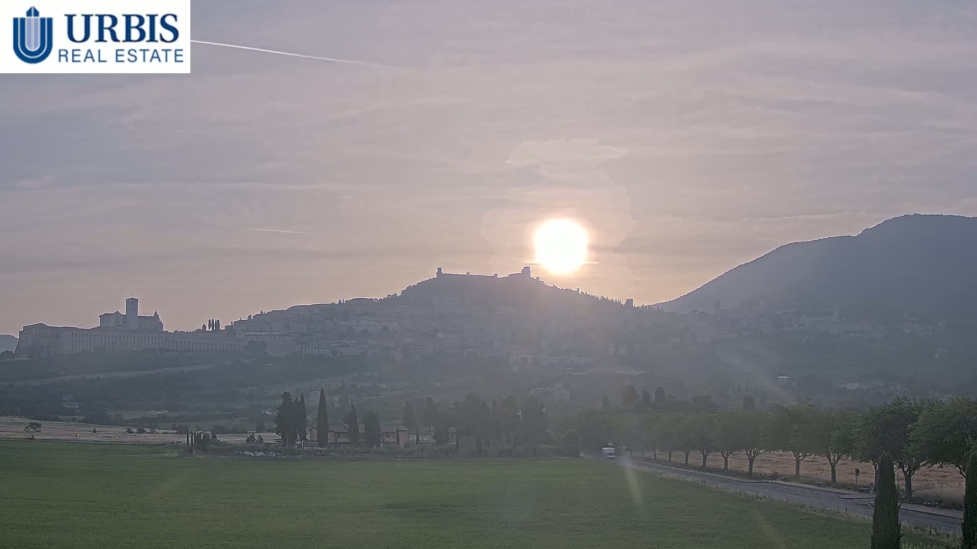 Assisi City Live Cam - Perugia, Umbria, Italy