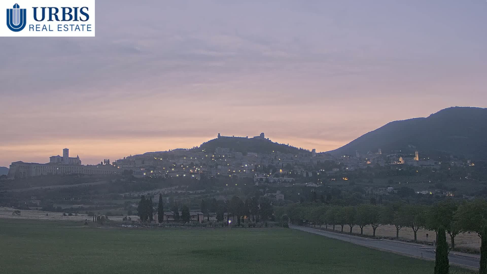 Assisi City Live Cam - Perugia, Umbria, Italy