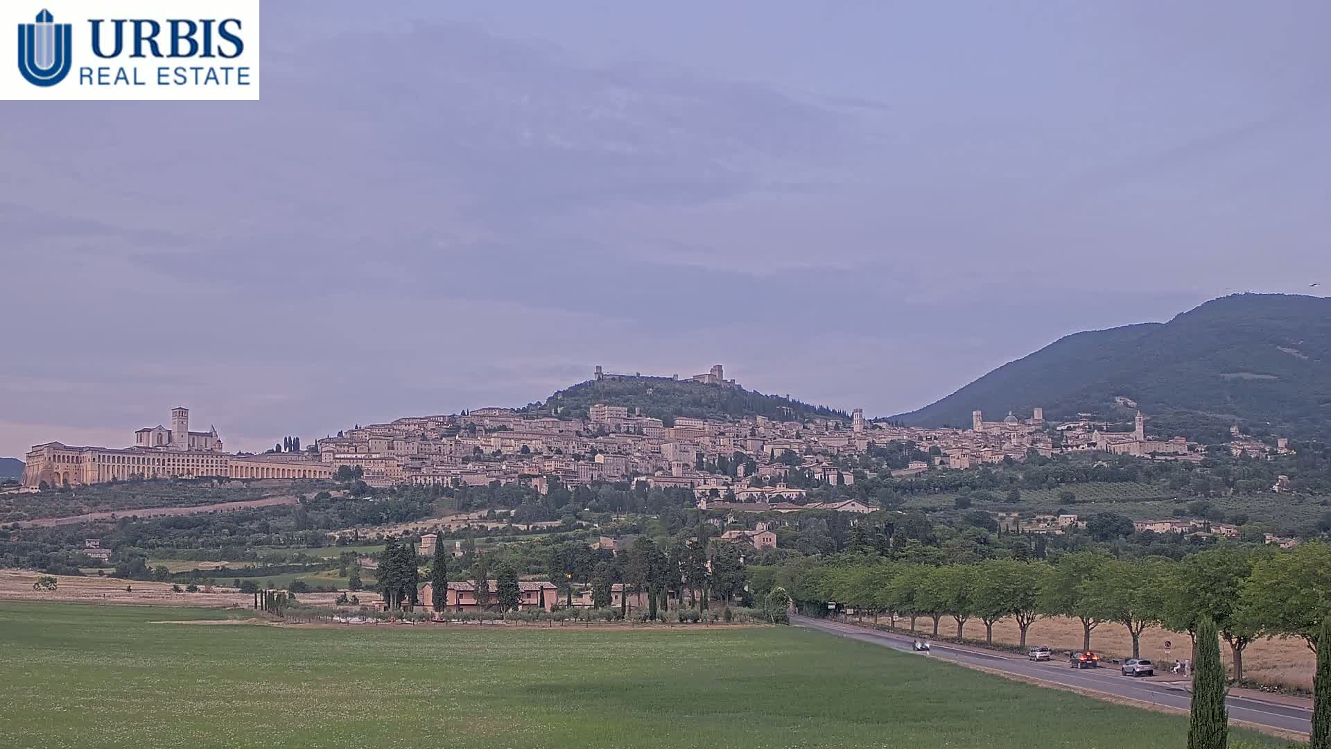 Assisi City Live Cam - Perugia, Umbria, Italy
