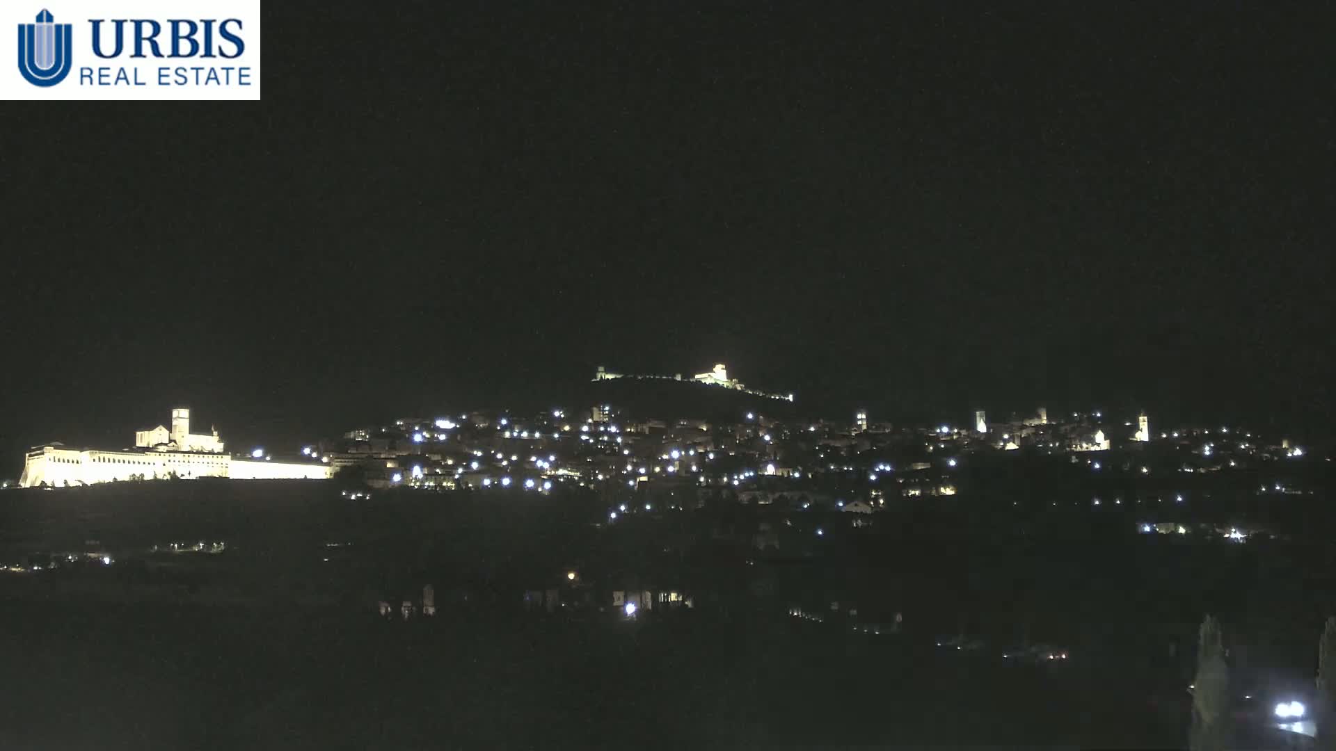 Assisi City Live Cam - Perugia, Umbria, Italy