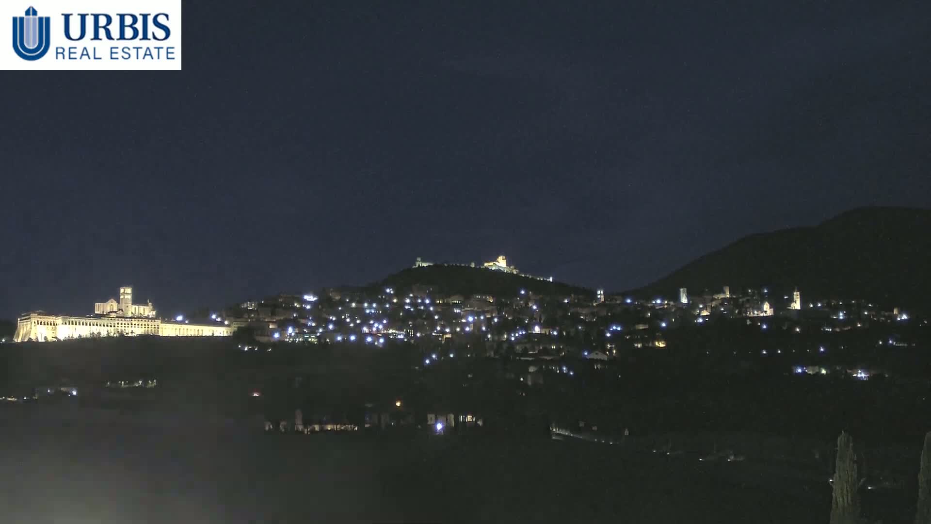 Assisi City Live Cam - Perugia, Umbria, Italy