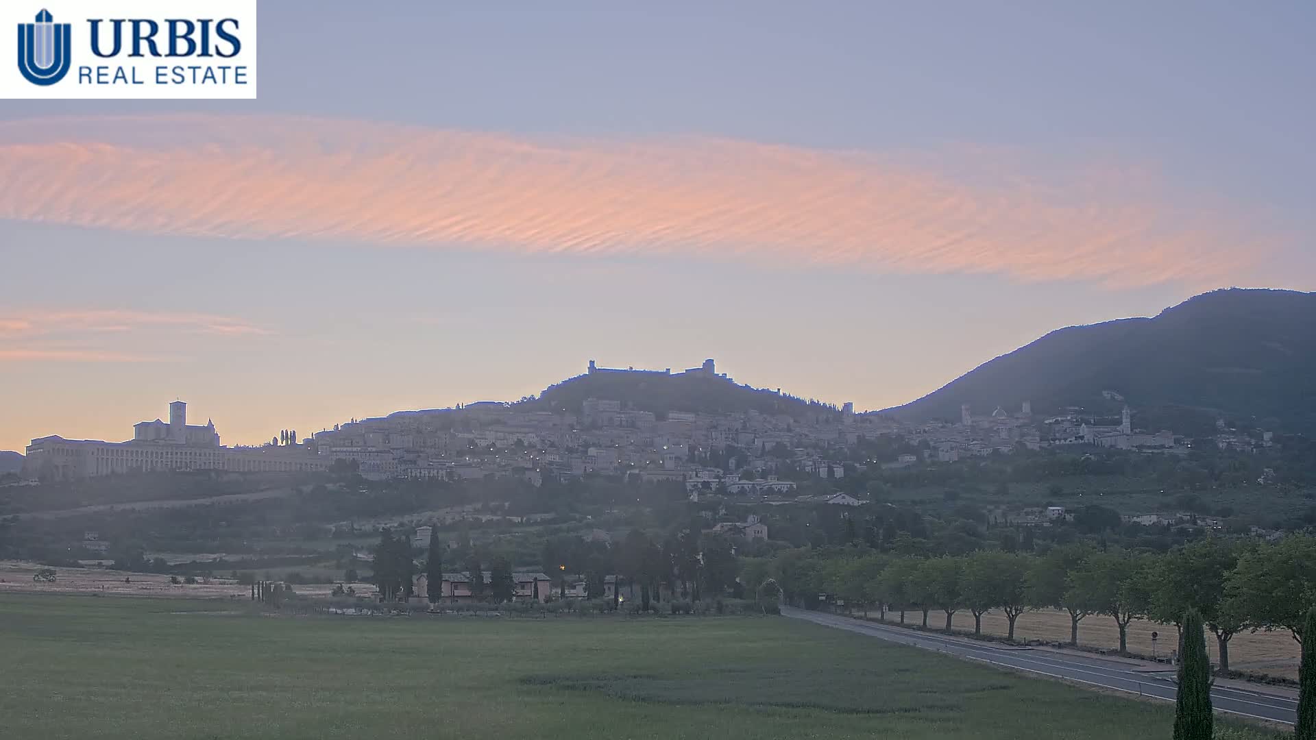Assisi City Live Cam - Perugia, Umbria, Italy