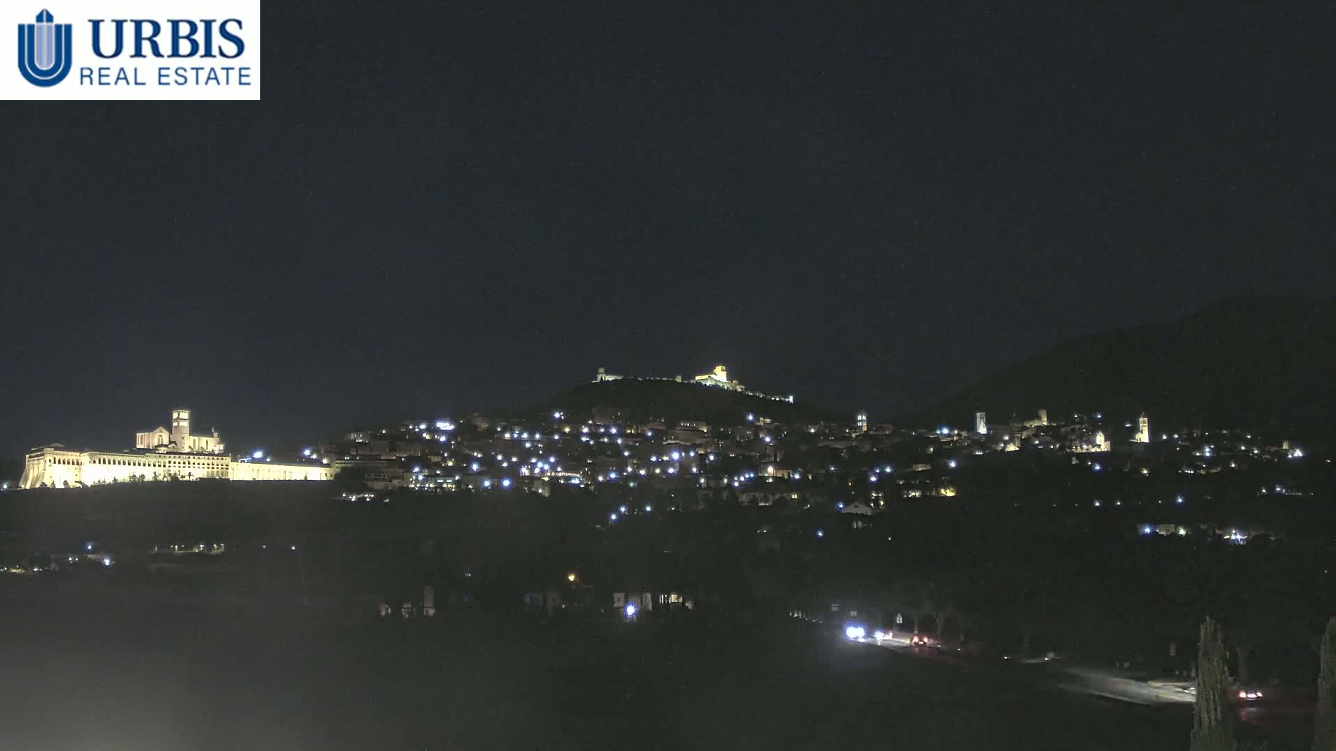 Assisi City Live Cam - Perugia, Umbria, Italy