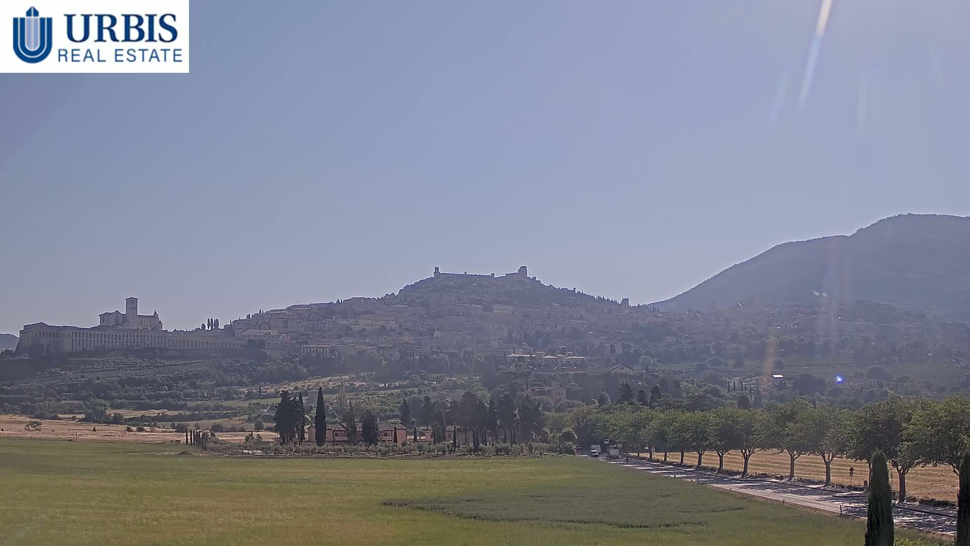 Assisi City Live Cam - Perugia, Umbria, Italy