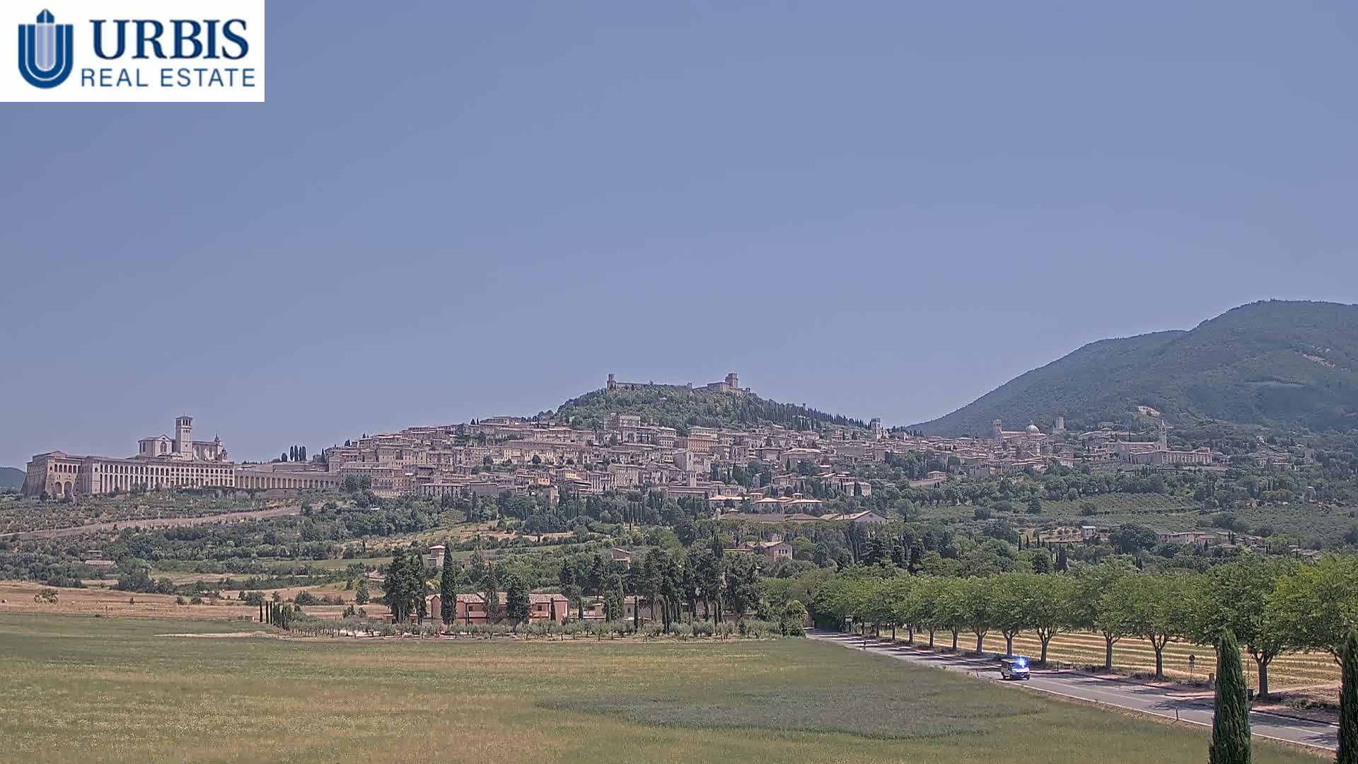 Assisi City Live Cam - Perugia, Umbria, Italy