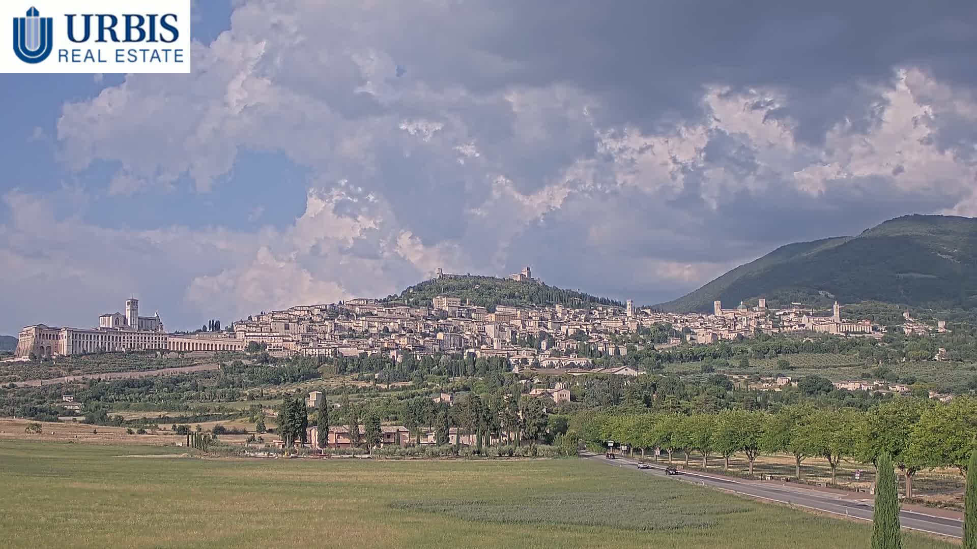 Assisi City Live Cam - Perugia, Umbria, Italy