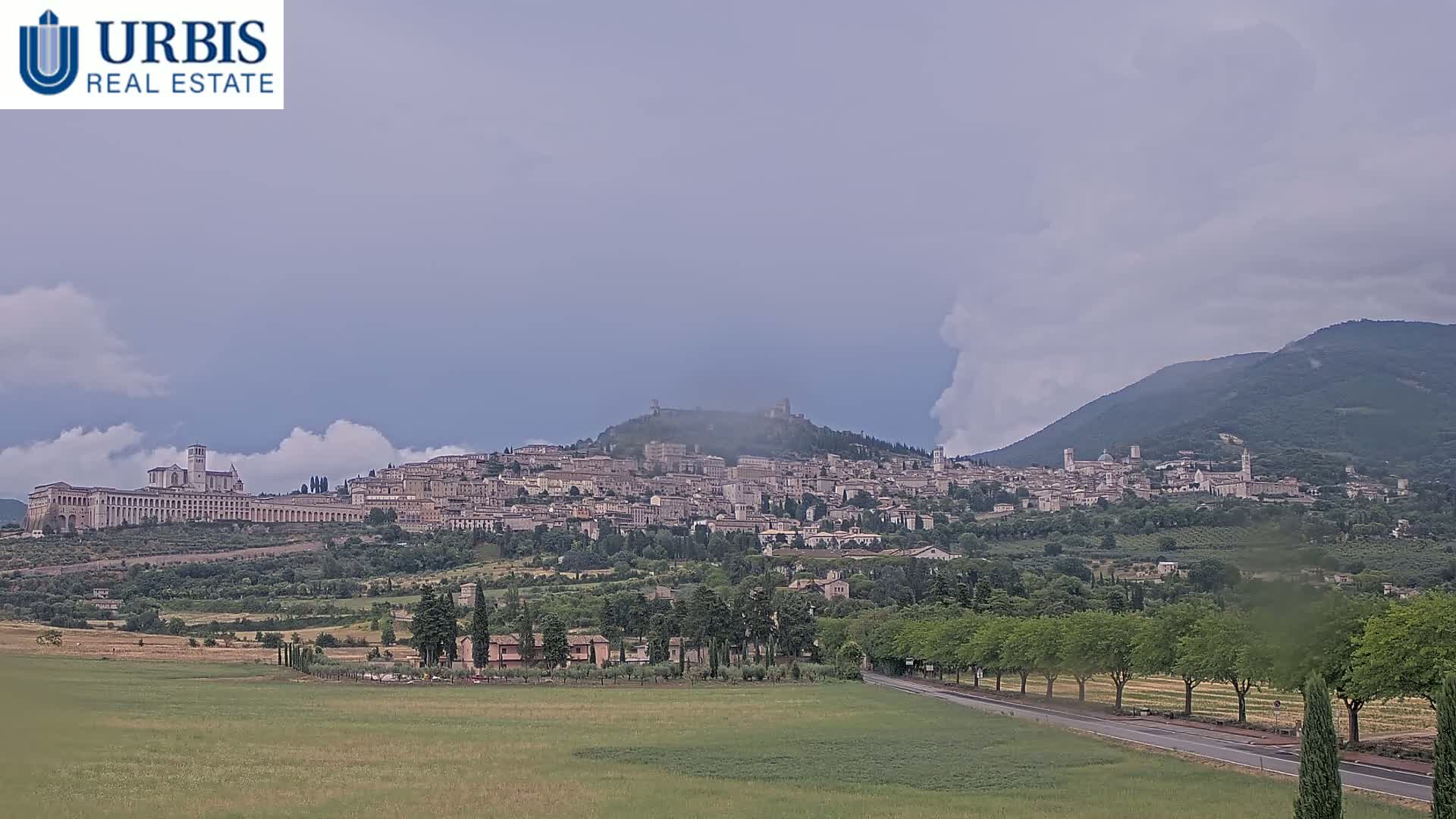 Assisi City Live Cam - Perugia, Umbria, Italy