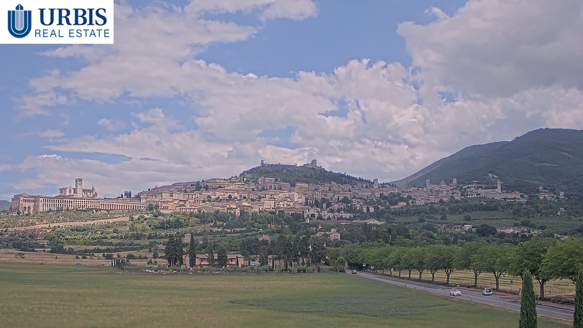 Assisi City Live Cam - Perugia, Umbria, Italy