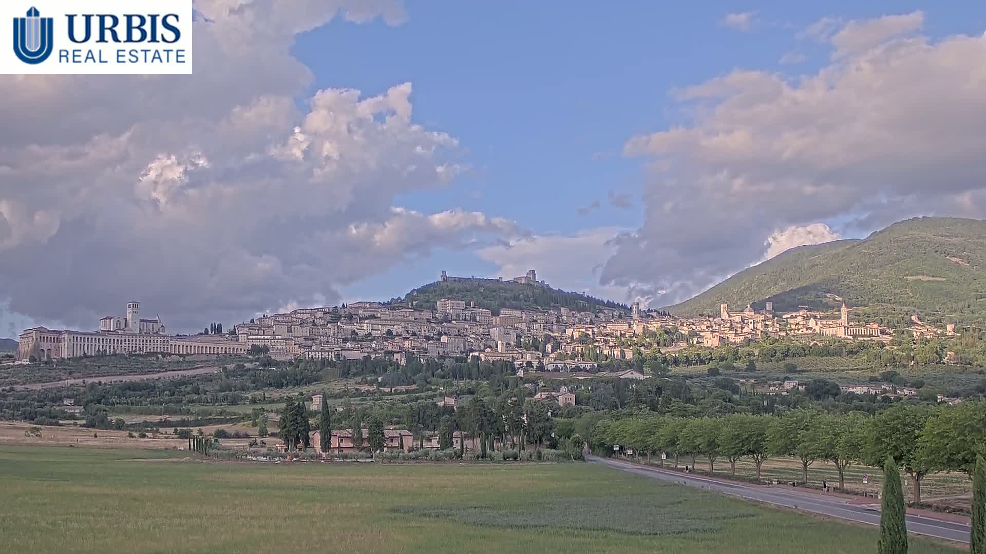 Assisi City Live Cam - Perugia, Umbria, Italy