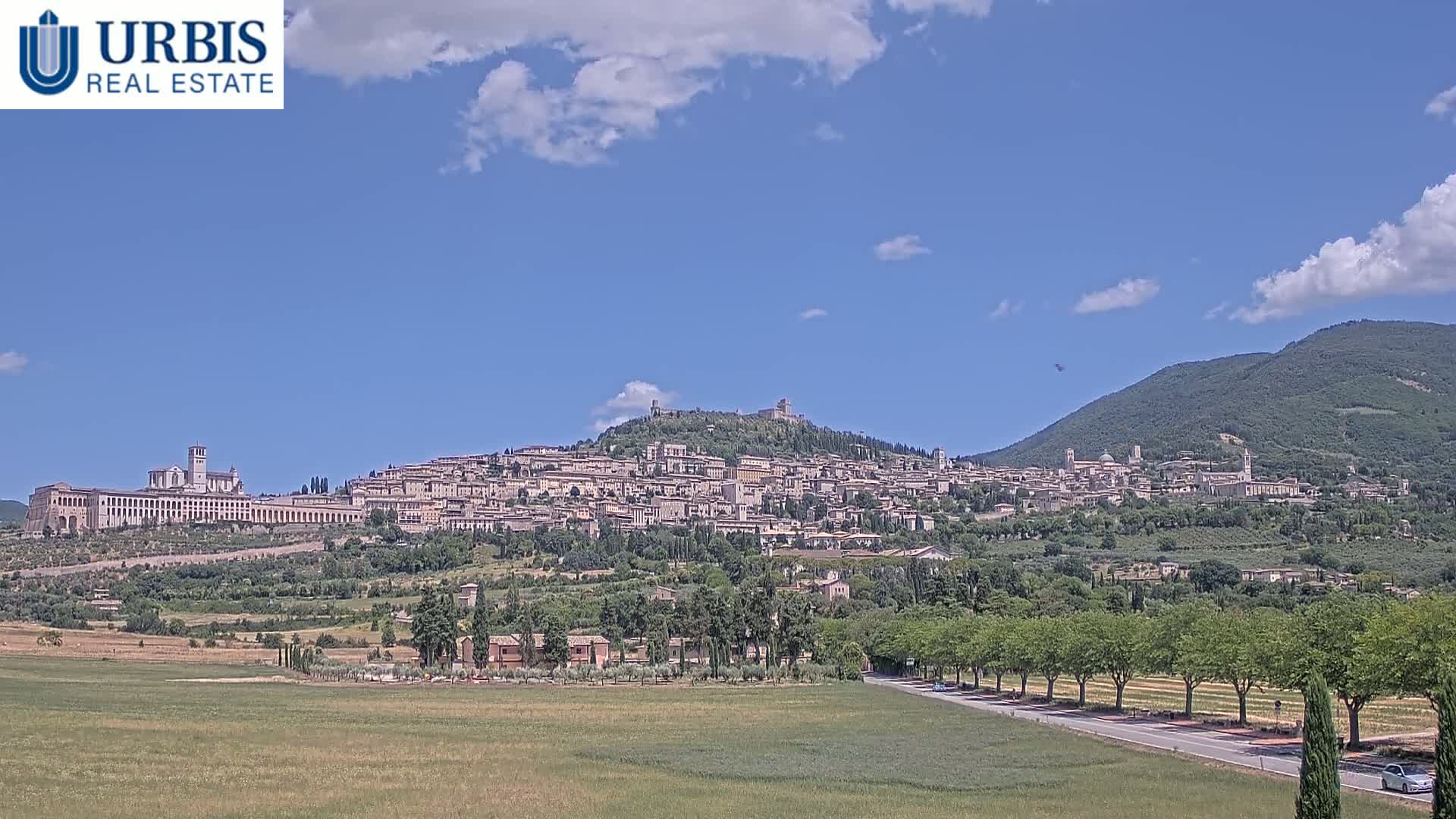Assisi City Live Cam - Perugia, Umbria, Italy