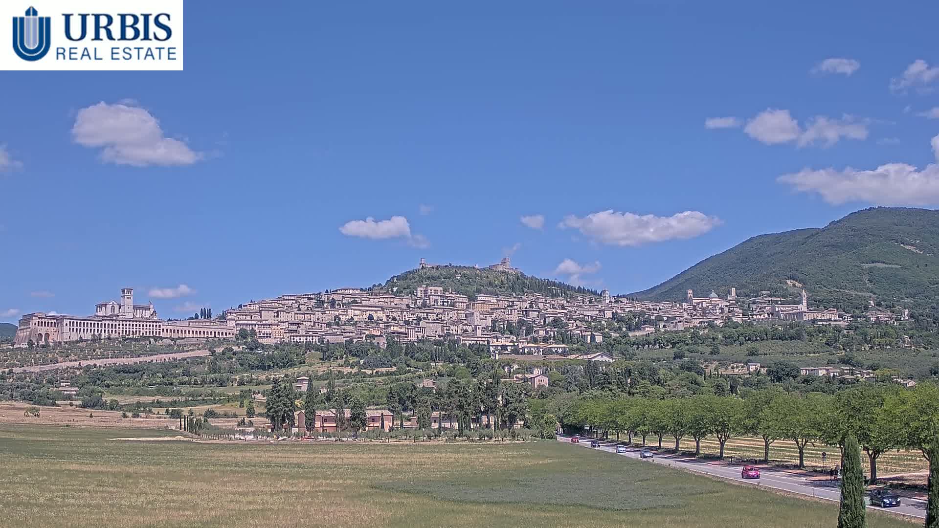Assisi City Live Cam - Perugia, Umbria, Italy