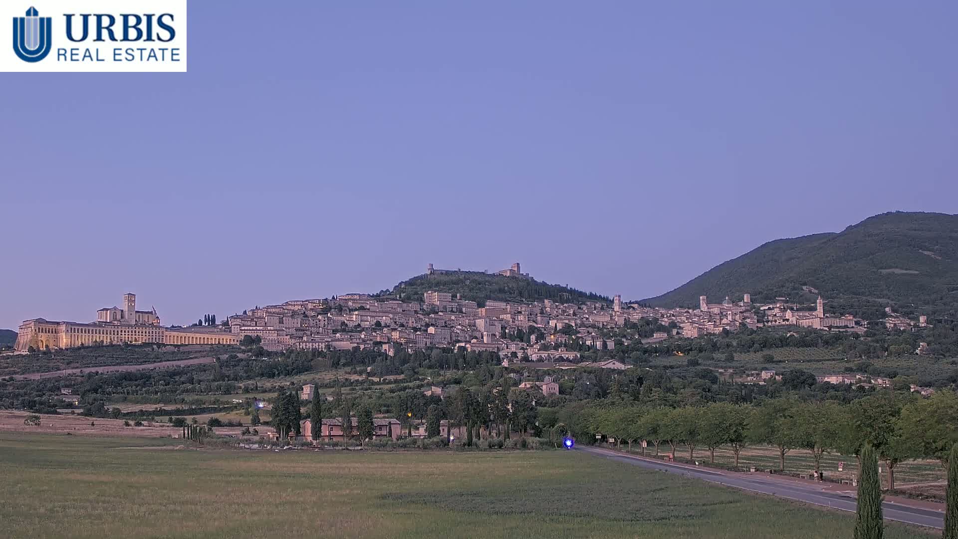 Assisi City Live Cam - Perugia, Umbria, Italy