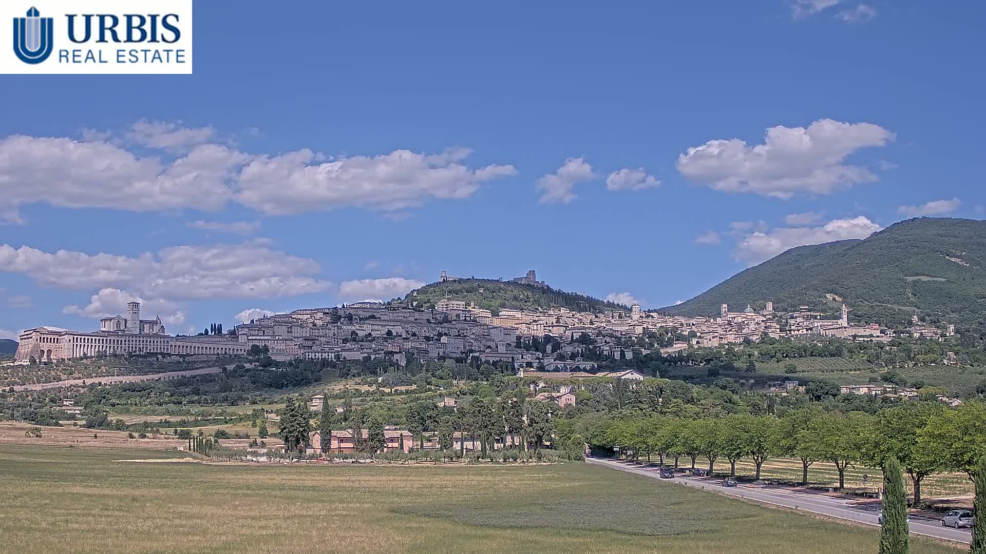Assisi City Live Cam - Perugia, Umbria, Italy
