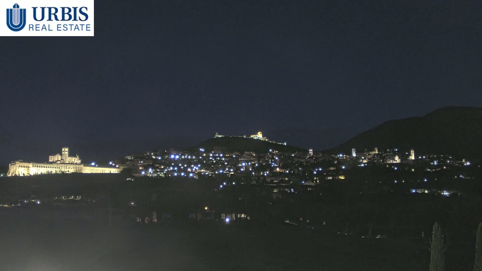 Assisi City Live Cam - Perugia, Umbria, Italy