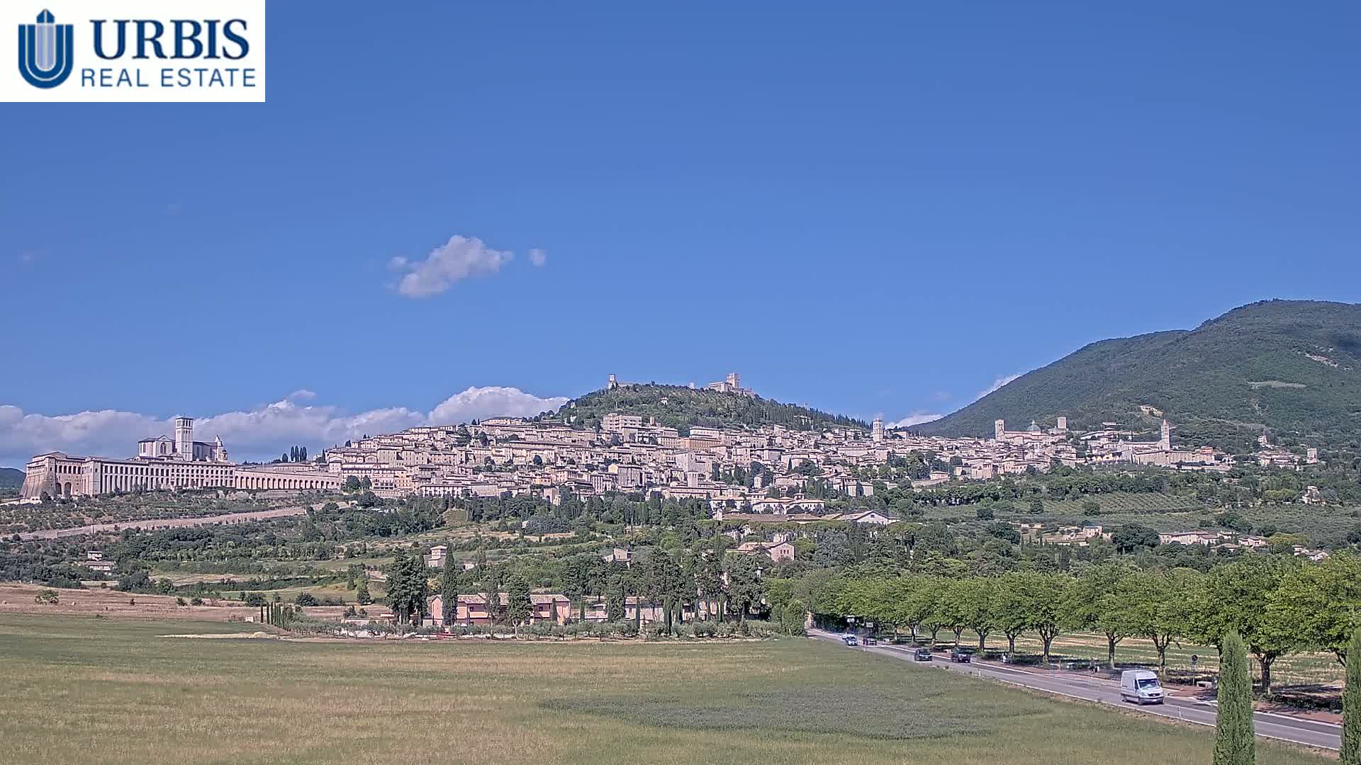 Assisi City Live Cam - Perugia, Umbria, Italy