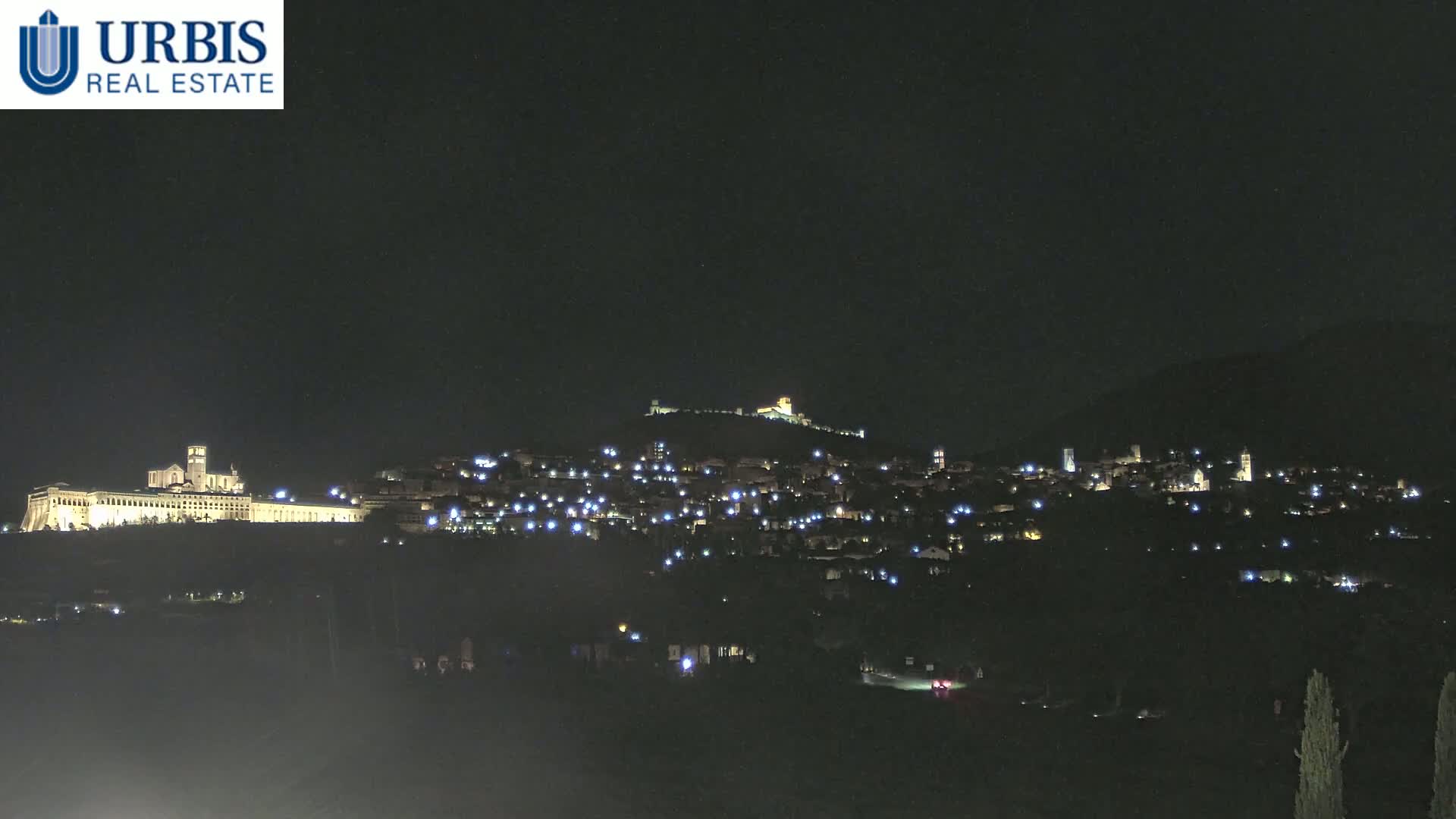 Assisi City Live Cam - Perugia, Umbria, Italy