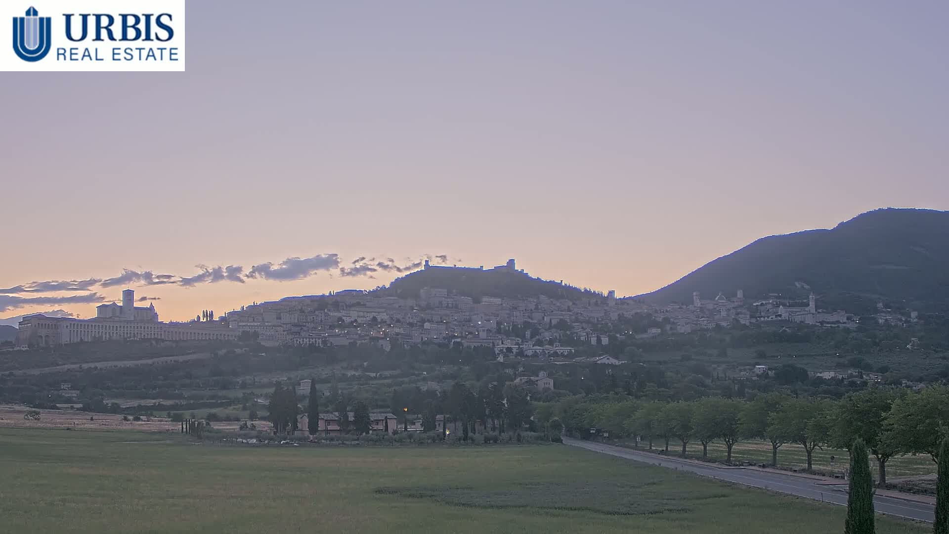 Assisi City Live Cam - Perugia, Umbria, Italy