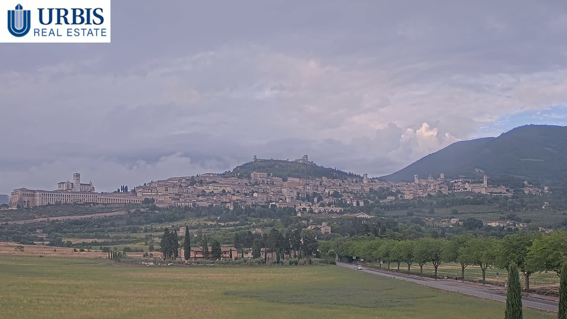 Assisi City Live Cam - Perugia, Umbria, Italy