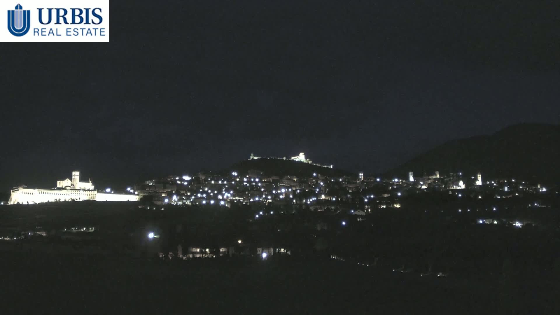 Assisi City Live Cam - Perugia, Umbria, Italy