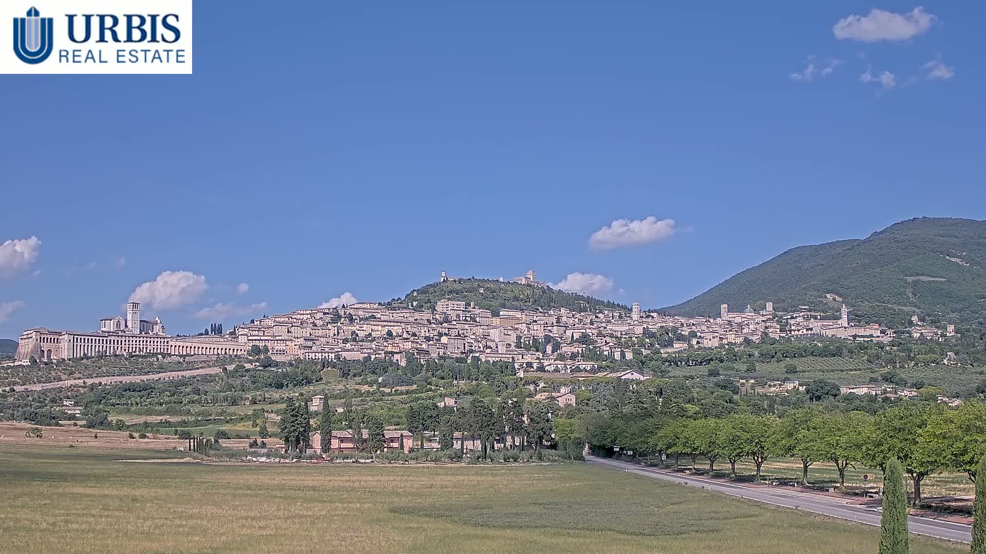 Assisi City Live Cam - Perugia, Umbria, Italy
