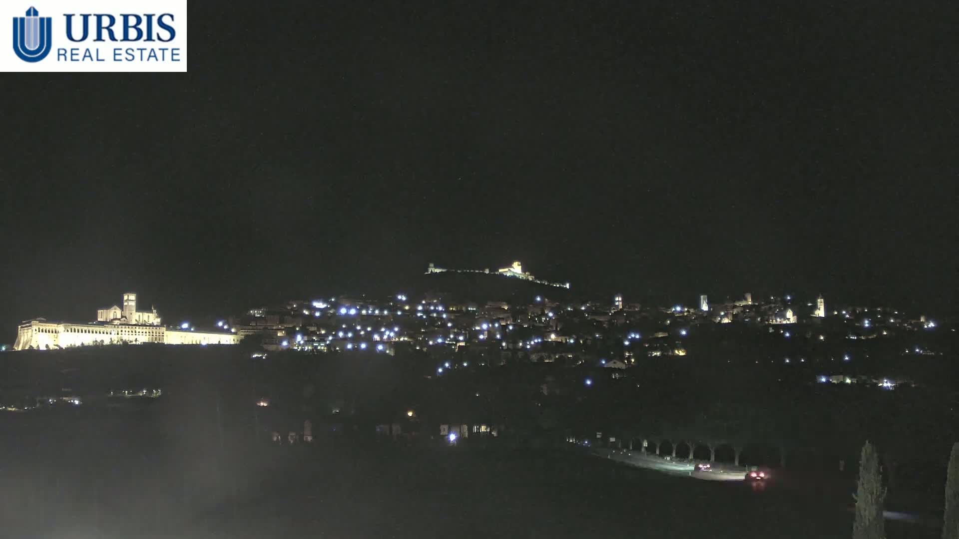 Assisi City Live Cam - Perugia, Umbria, Italy