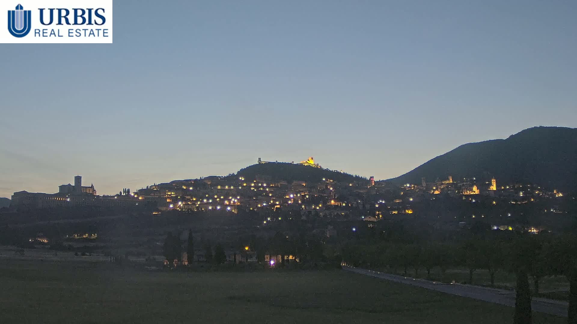 Assisi City Live Cam - Perugia, Umbria, Italy