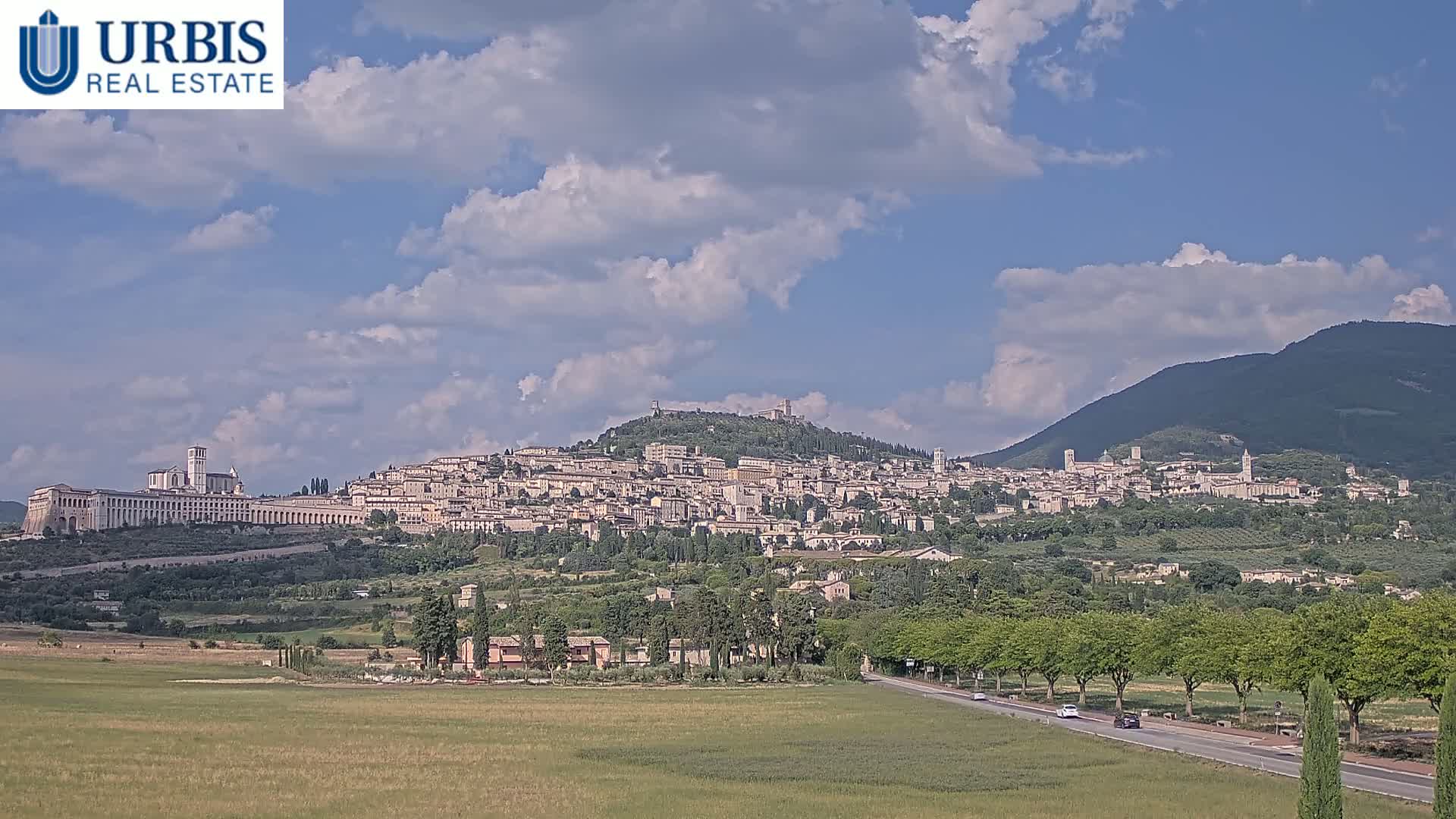 Assisi City Live Cam - Perugia, Umbria, Italy