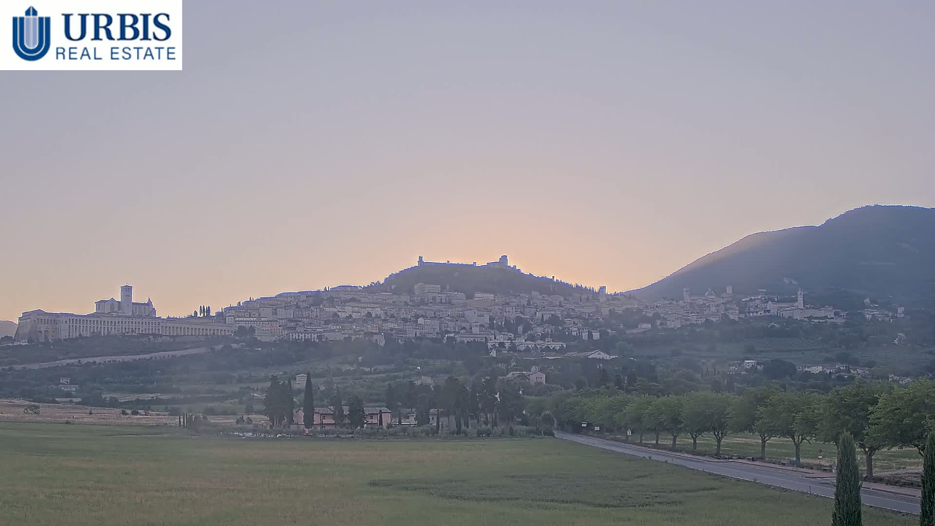 Assisi City Live Cam - Perugia, Umbria, Italy