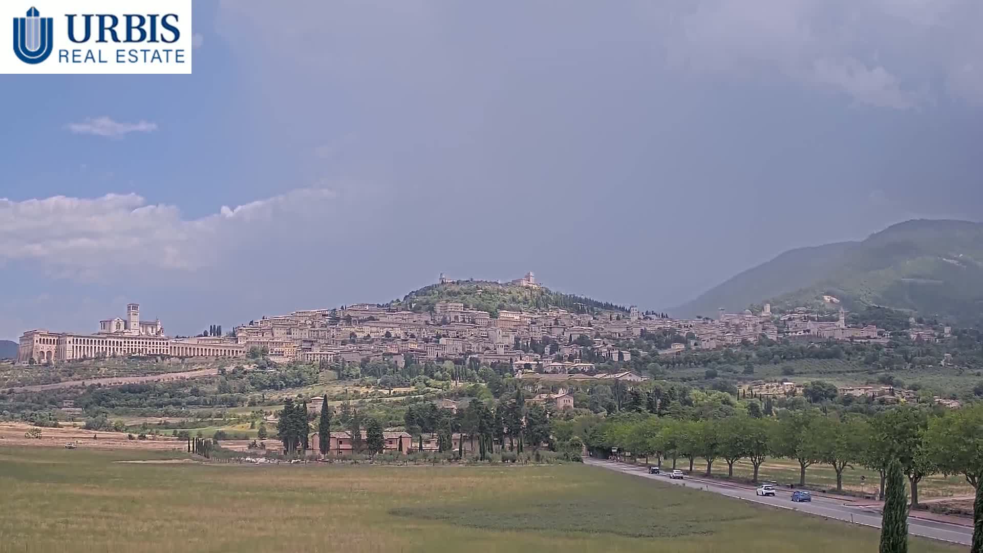 Assisi City Live Cam - Perugia, Umbria, Italy