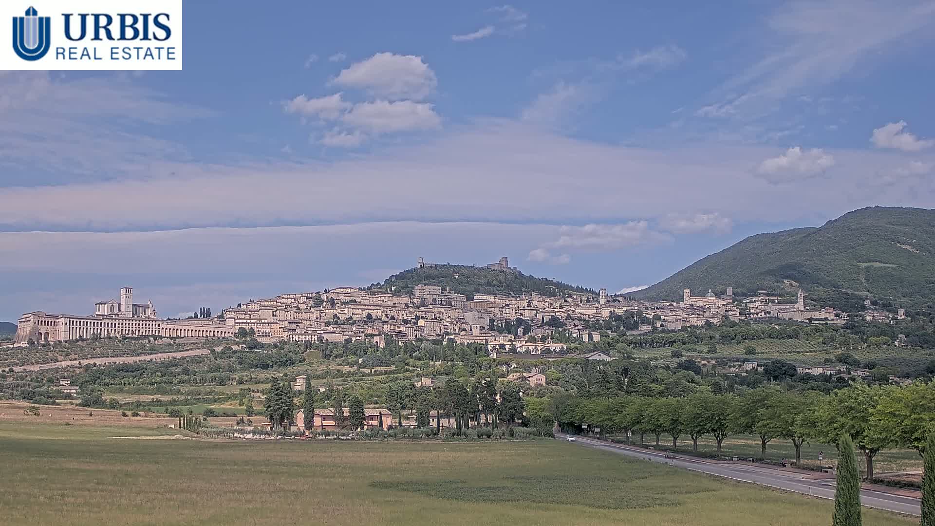 Assisi City Live Cam - Perugia, Umbria, Italy