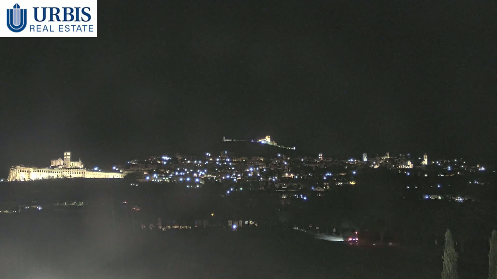 Assisi City Live Cam - Perugia, Umbria, Italy