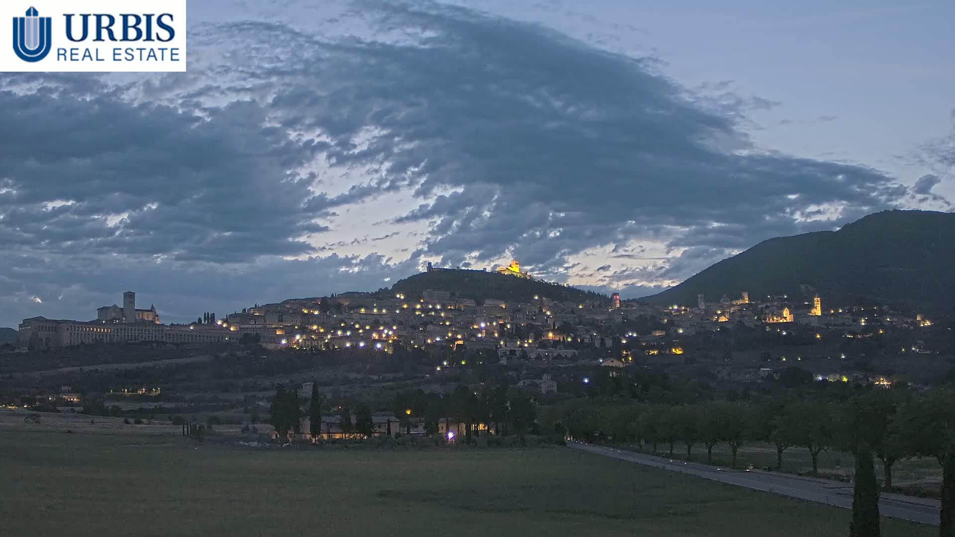Assisi City Live Cam - Perugia, Umbria, Italy