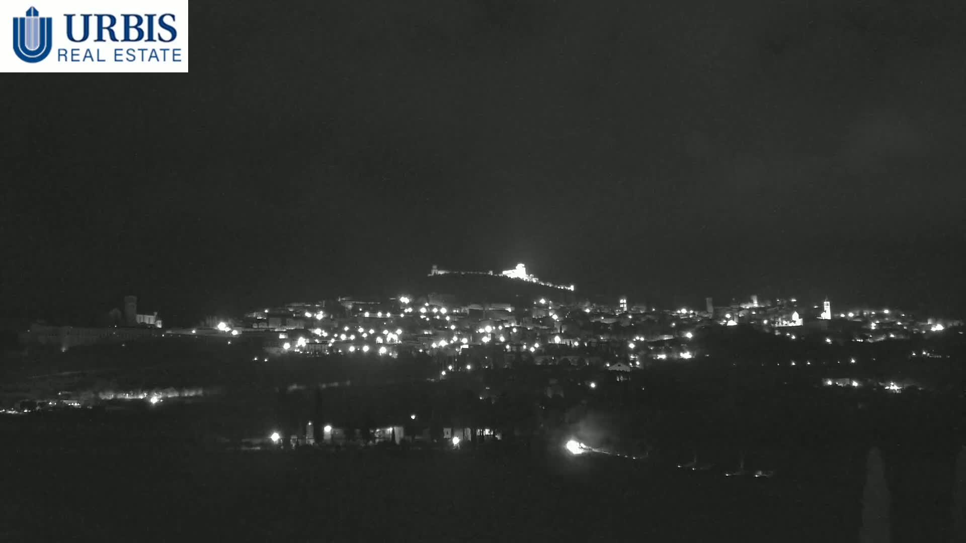 Assisi City Live Cam - Perugia, Umbria, Italy