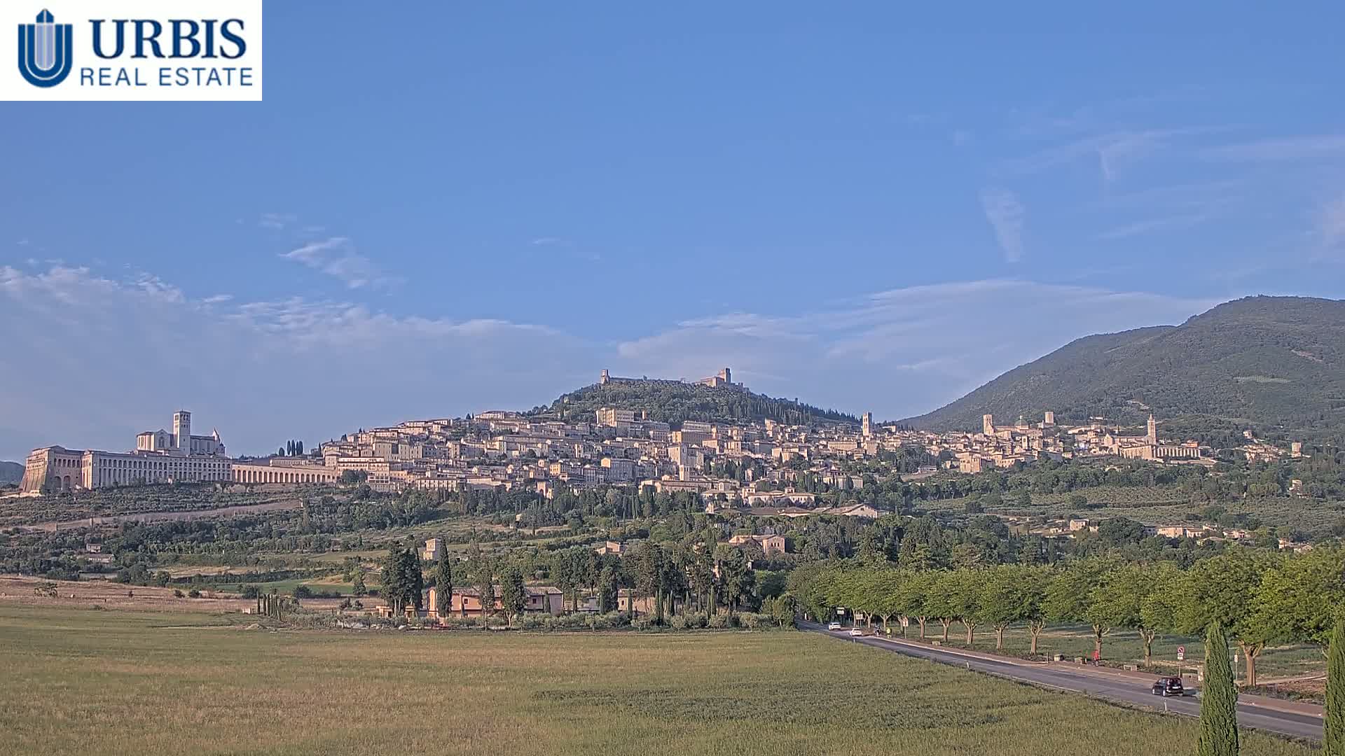 Assisi City Live Cam - Perugia, Umbria, Italy