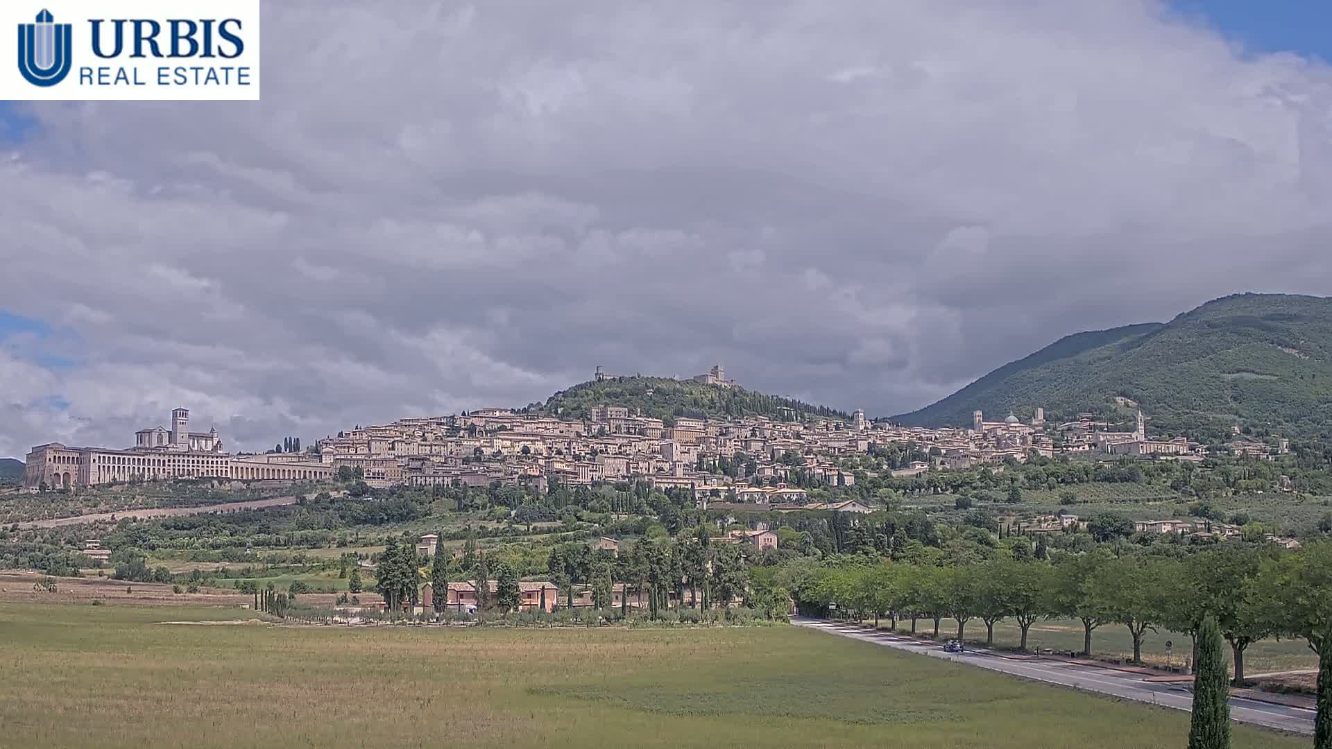 Assisi City Live Cam - Perugia, Umbria, Italy