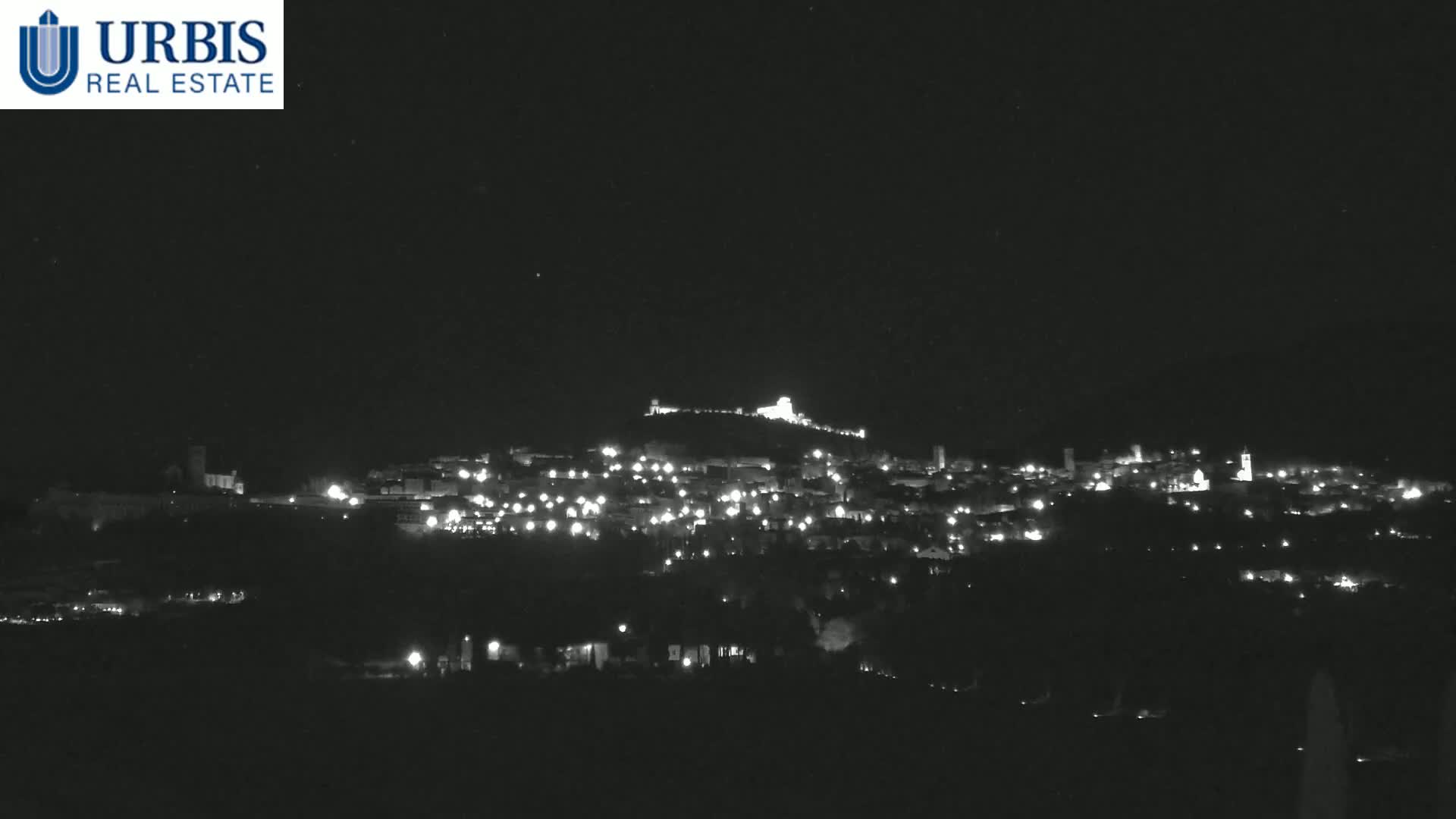 Assisi City Live Cam - Perugia, Umbria, Italy