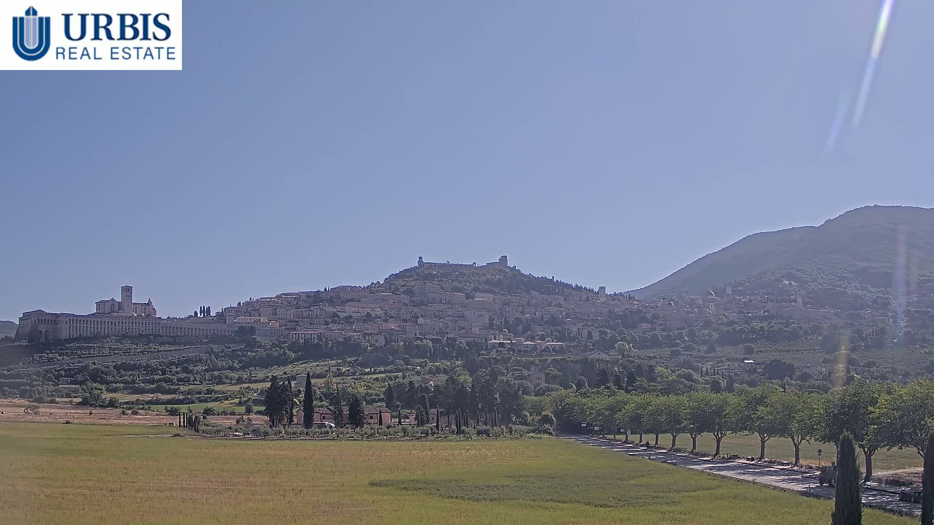 Assisi City Live Cam - Perugia, Umbria, Italy