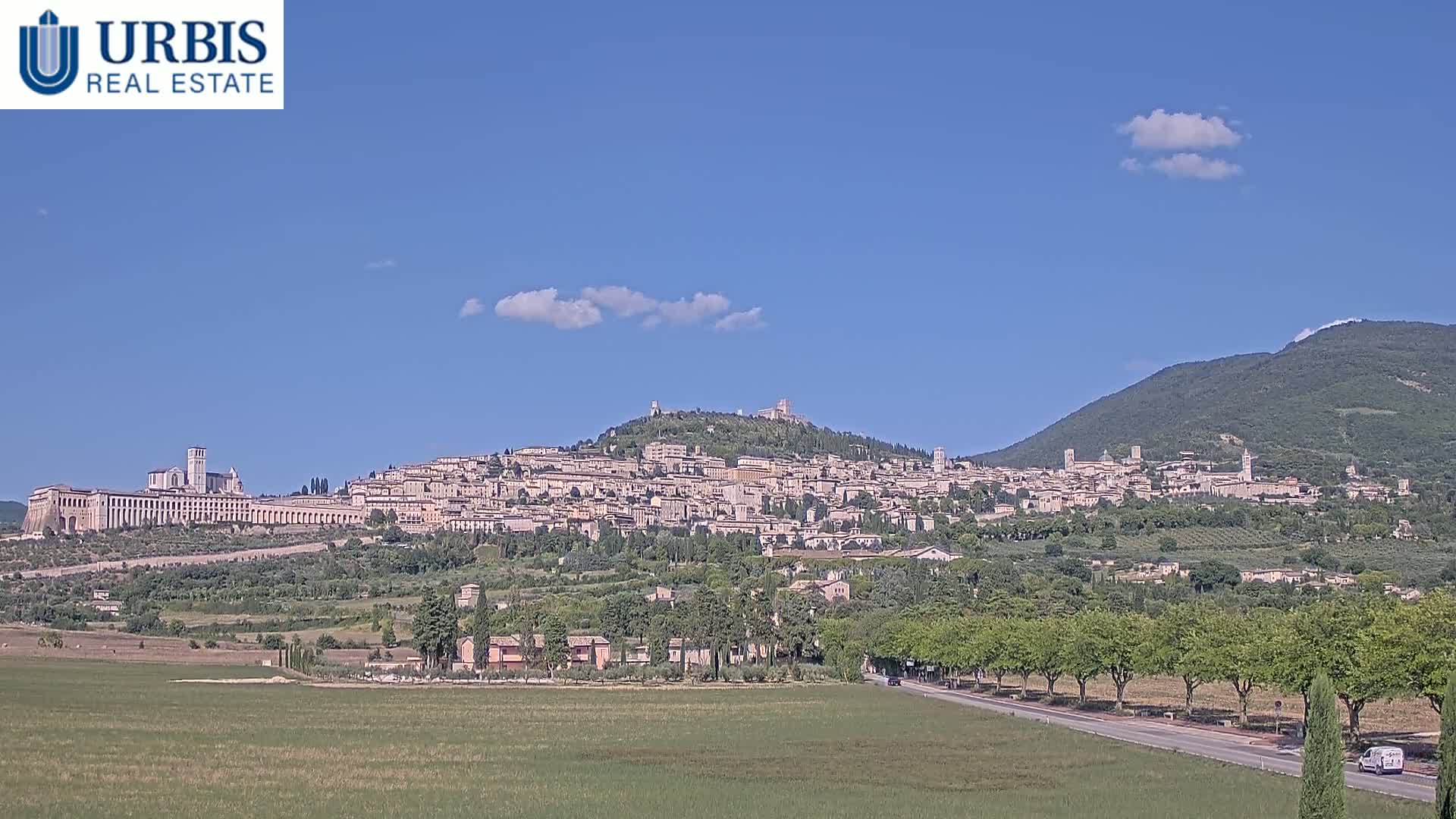 Assisi City Live Cam - Perugia, Umbria, Italy