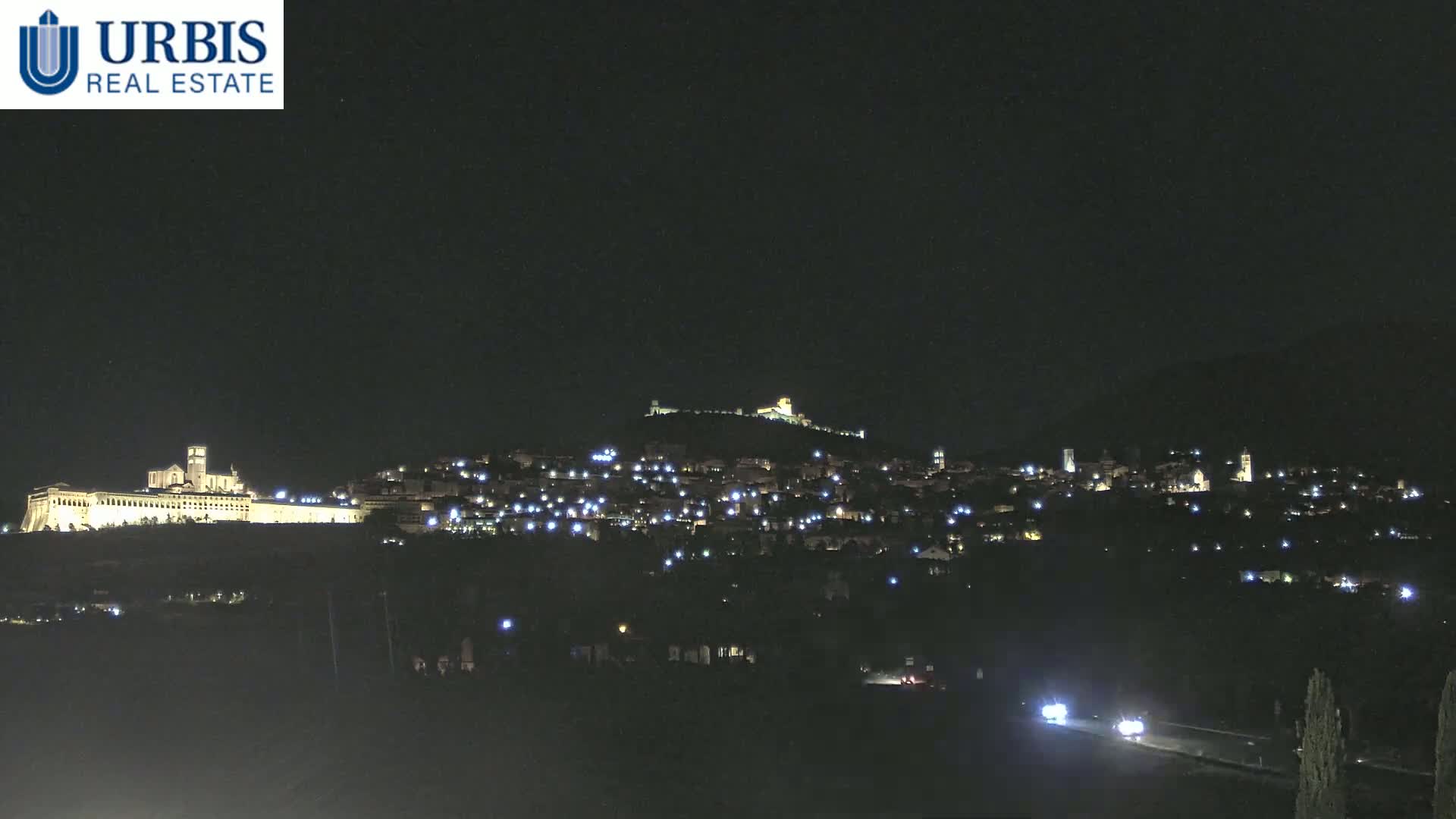 Assisi City Live Cam - Perugia, Umbria, Italy