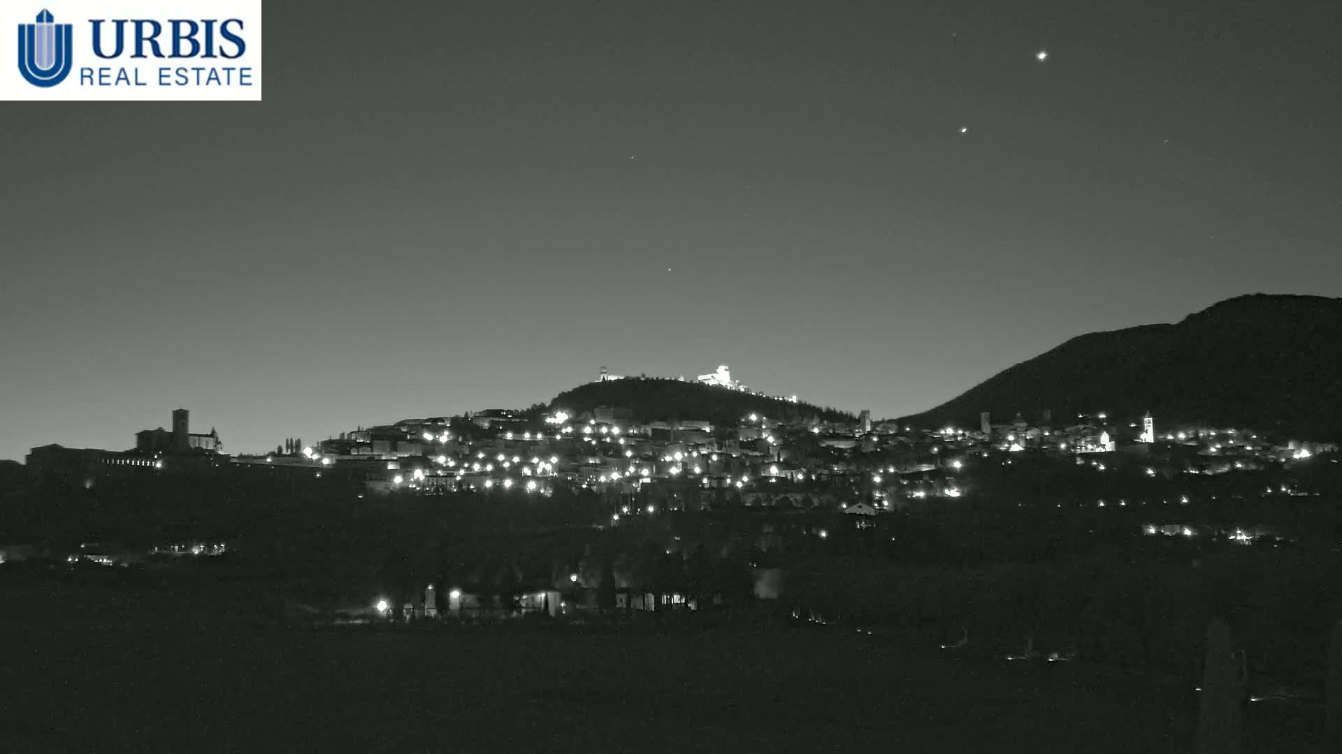 Assisi City Live Cam - Perugia, Umbria, Italy