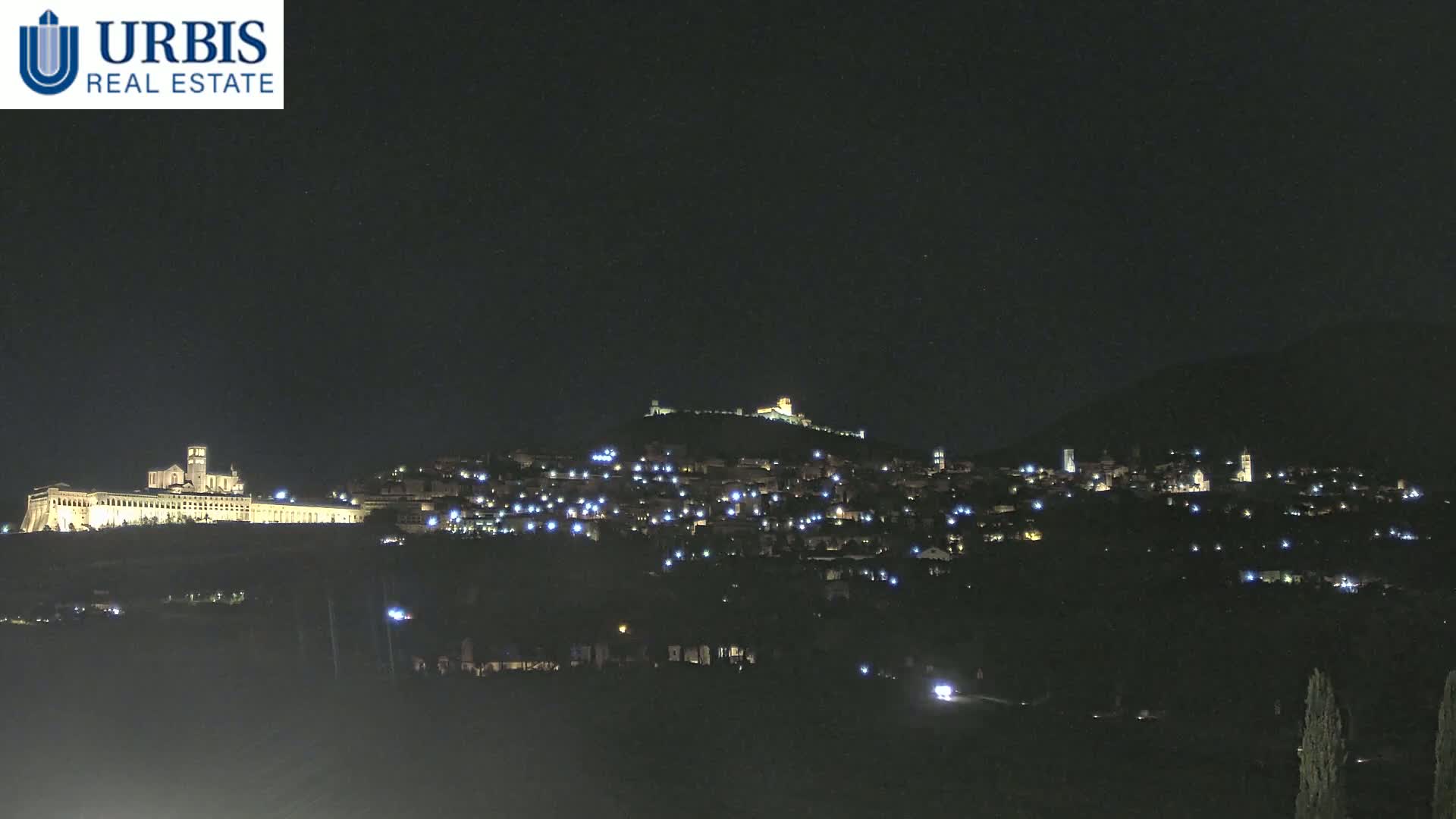 Assisi City Live Cam - Perugia, Umbria, Italy